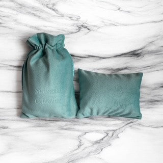 Crushed Velvet Pastel Scream Catcher Pillows