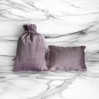 Crushed Velvet Pastel Scream Catcher Pillows