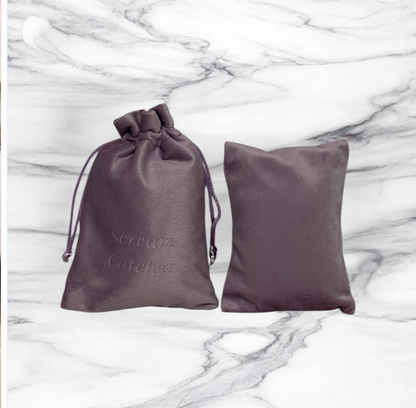 Crushed Velvet Scream Catcher Pillow-Pastel Collection